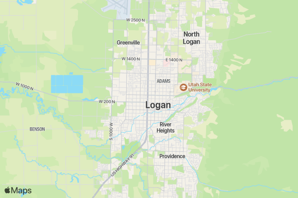 Top of Utah Relay location map image