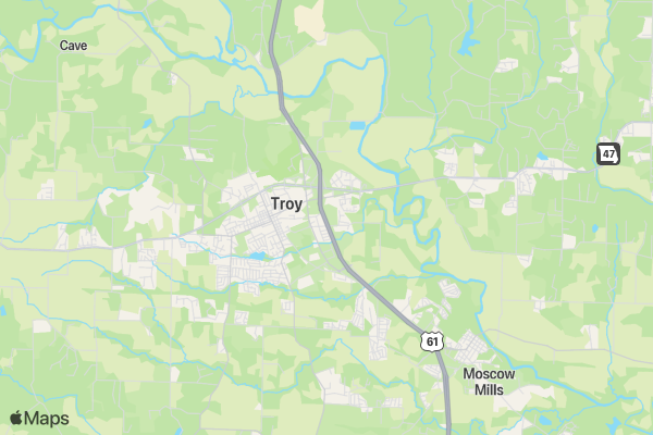 Tortoise & Hare Fun Run location map image