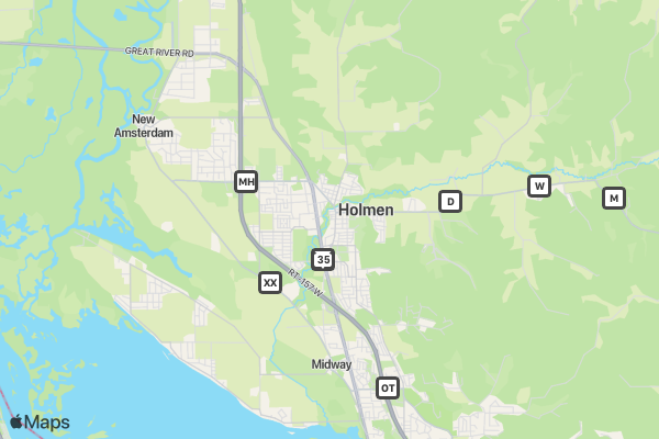 Tour de Coulee location map image