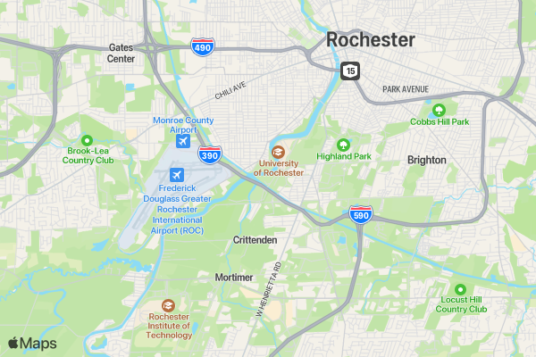 Track or Treat 5k Race location map image