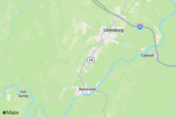 Trails for Tina & ALS location map image