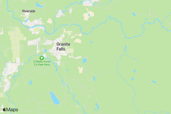 Train To Hunt Challenge Washington location map image
