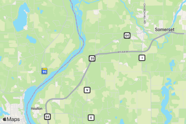 Train To Hunt Challenge Wisconsin location map image