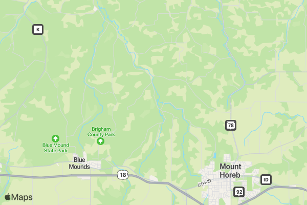 Train To Hunt Wisconsin location map image