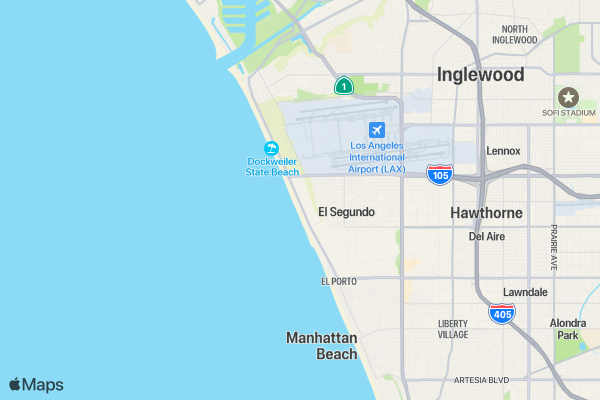 TRANSPERFECT VICTORY LAP - LOS ANGELES 2023 location map image