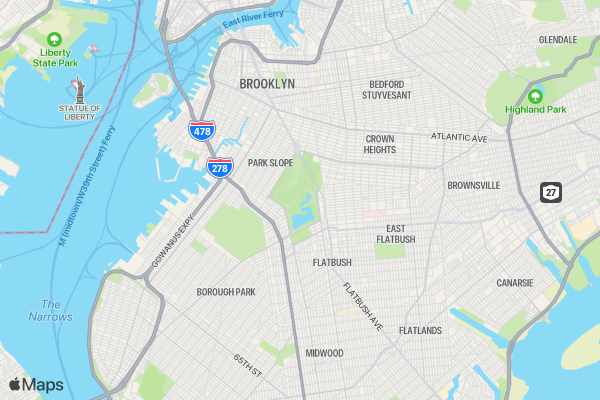 Travel and Run Virtual Race NEW YORK location map image