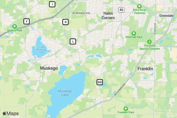 Tri Faster Get Buff 5K Prediction Run/Walk location map image