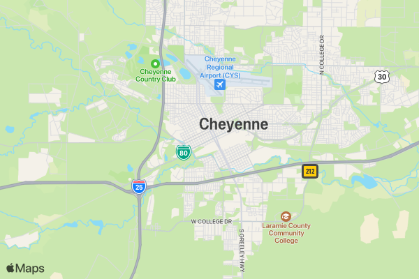 Tri For A heart location map image