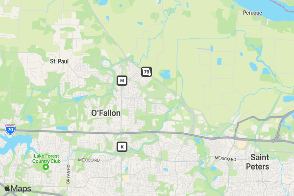 Trick or Trot 5K and 1 Mile Family Fun Run location map image