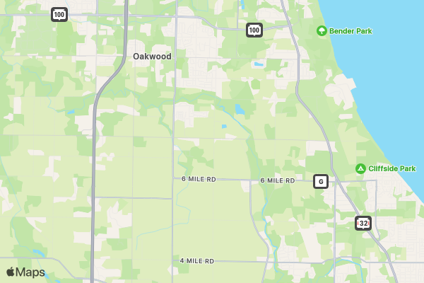 Trinity Lutheran Cross Country location map image