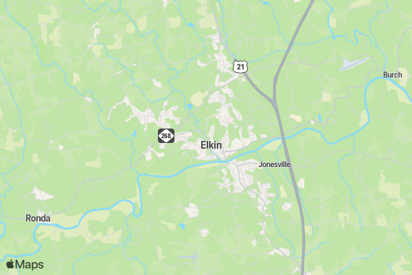 Trooper Samuel Bullard 5K location map image