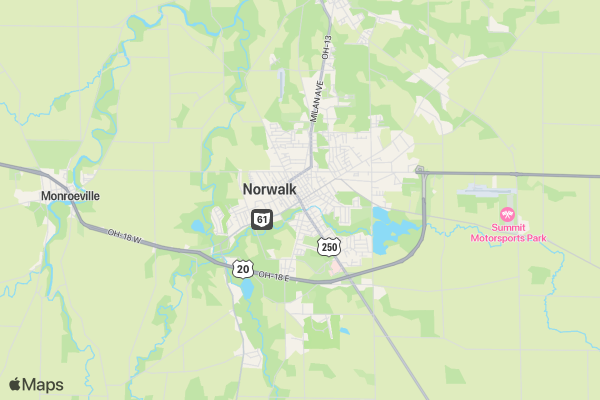 Trucker 5K location map image