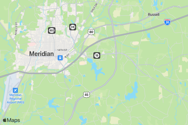 Turkey Leg Relay location map image