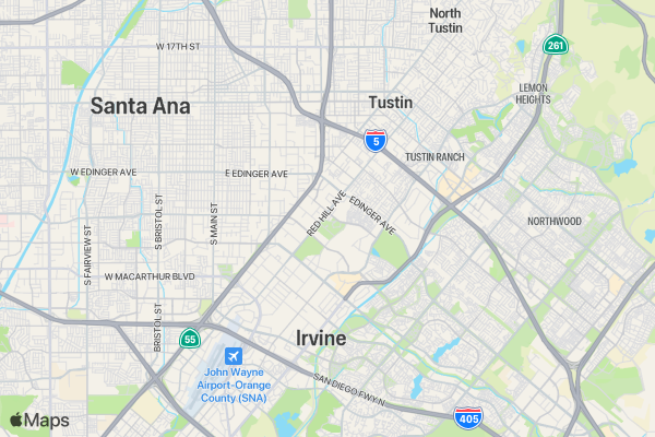 Turkey Trot OC location map image