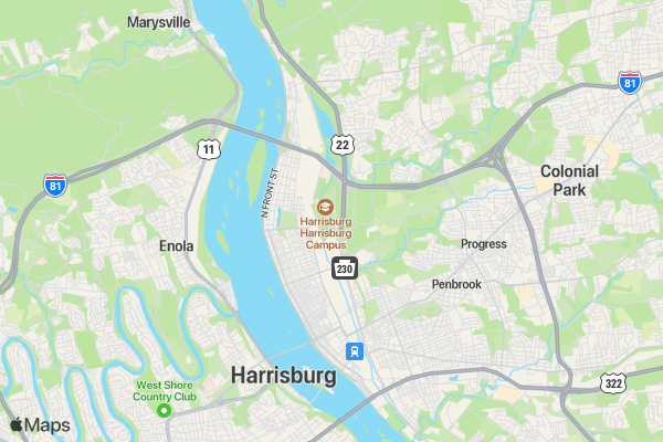 Turn Up the Volume on Ovarian Cancer location map image