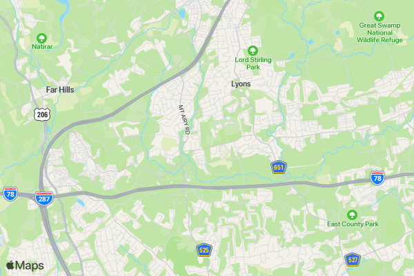 Twilight Challenge 5K location map image