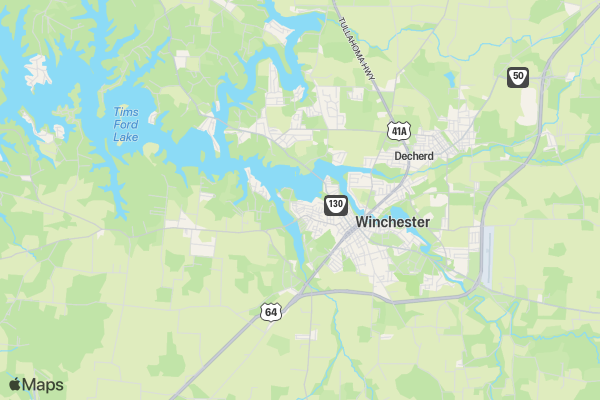 Twin Creeks 5k Polar Plunge location map image