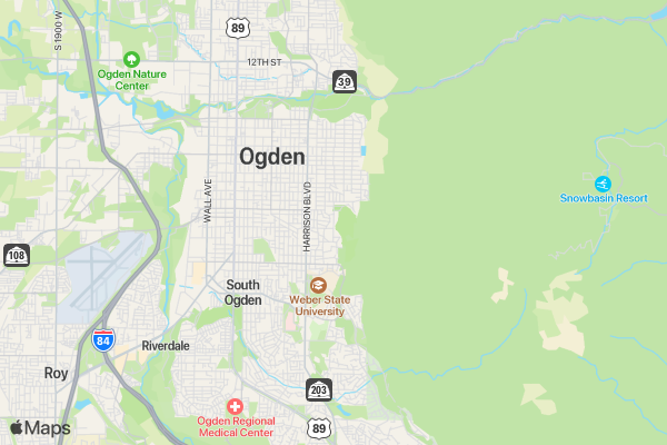 Twinkie Two Mile - Ogden location map image