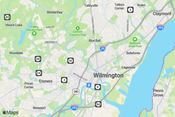 Tyler Brown's Memorial 5K/10K location map image