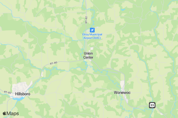 UCFD Party in the Park 5K location map image