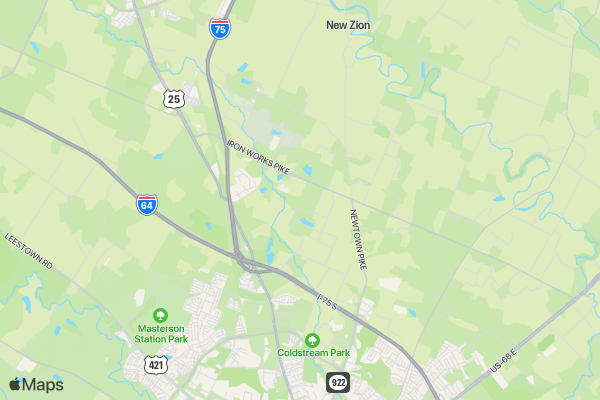 UKDPT Run for Your Life 5K location map image
