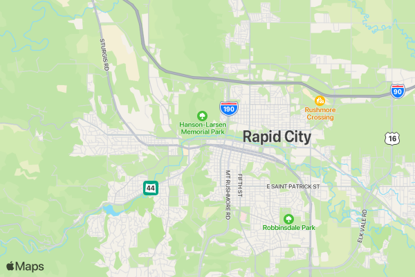 Uniquely You 5K location map image