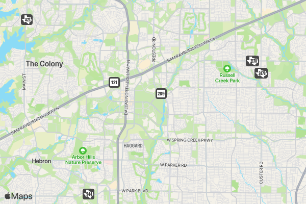 United Way Fun Run/Walk  location map image