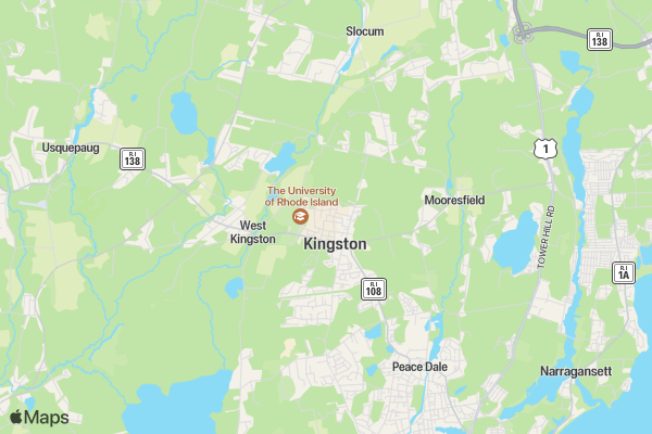 URI Be. 5K location map image