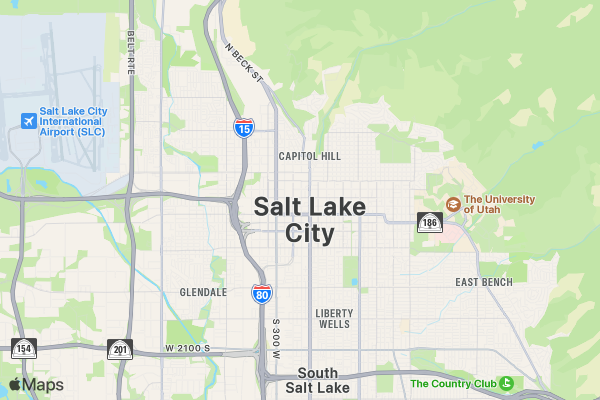Utah 5K location map image