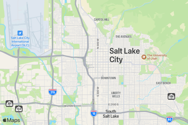 Utah Halloween 5k location map image