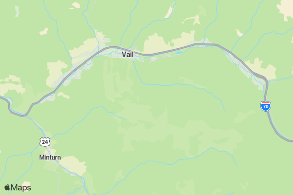 Vail HillClimb location map image