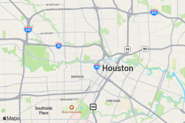 Valentines Cupid Run 5K/10K/13.1 HOUSTON location map image