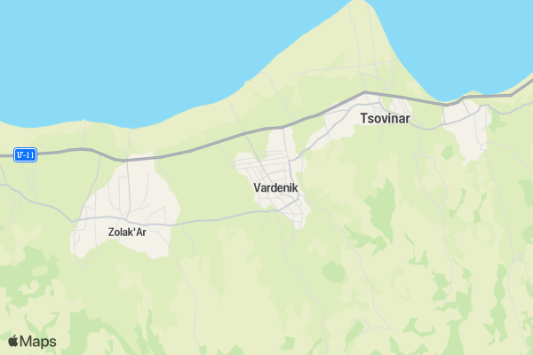 Vardenik 5K - Walk, Run, Bike location map image