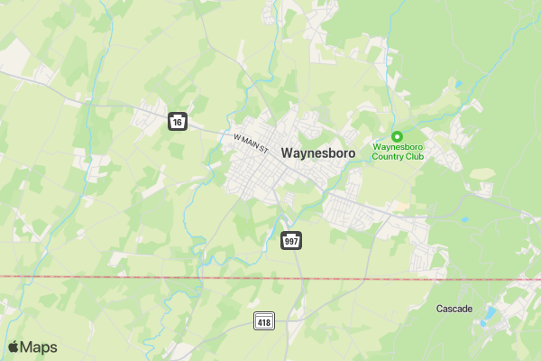 Veterans 5K Run Walk & Roll location map image