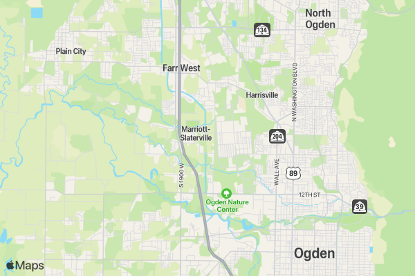 Veterans Tribute Run location map image