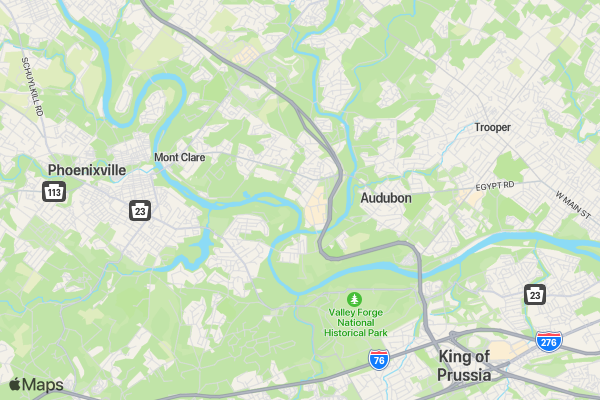 VFC 5K location map image