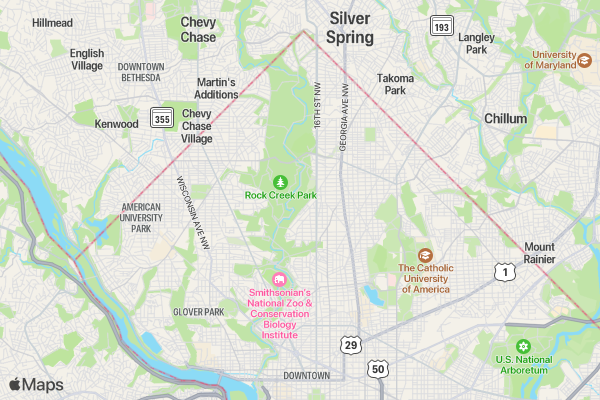 VIDA Thrive 5K location map image