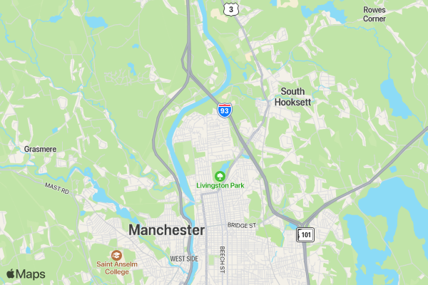 Virtual 5K location map image