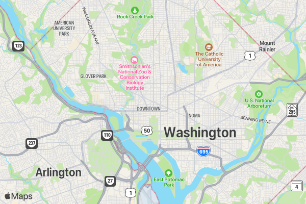 Virtual Run For A Better Life 5K location map image