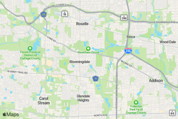 VIRTUAL Run, Walk & Roll 5K/1Mile location map image
