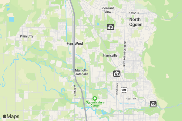 Virtual Veteran's Tribute Run location map image