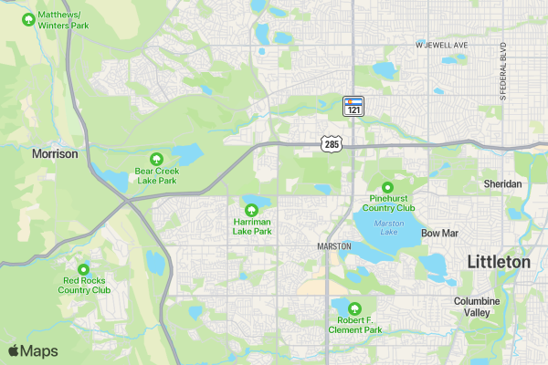 Vista 5K Run and Walk location map image