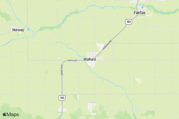 Walford Waddle location map image