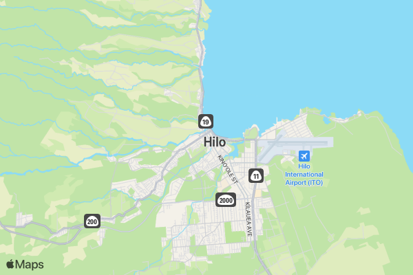 Walk a Mile in Her Shoes - Hawaii Island location map image