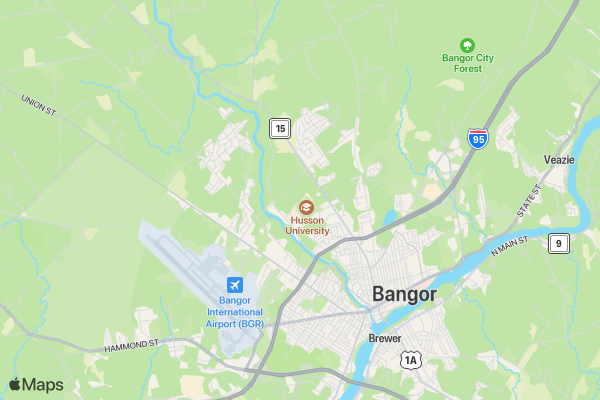 Walk for Warmth location map image