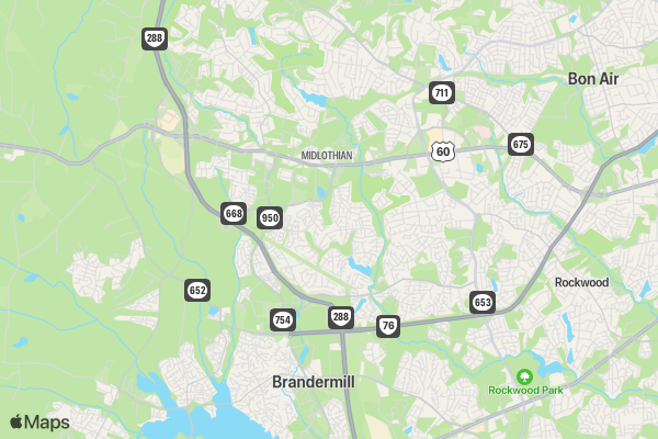 Walk of the Warriors 5K location map image