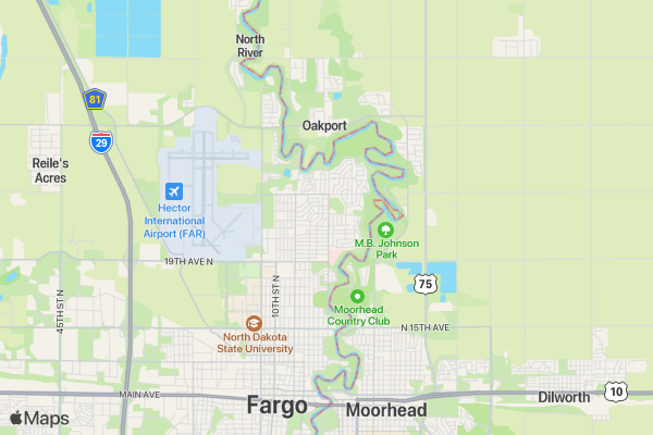 Walk Your Dog 5K location map image