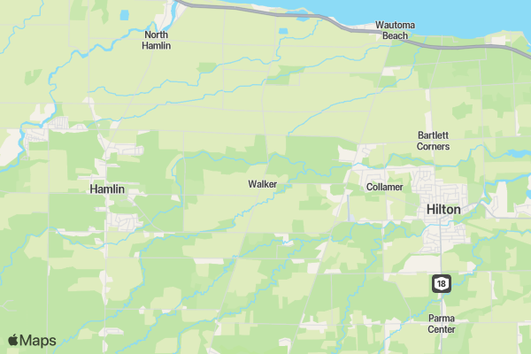 Walker Fire Dept Fallen Firefighters 5K/10k location map image