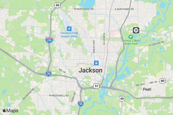 Walk/Run With Grace 5K location map image