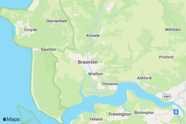 Warhorse location map image